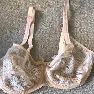 Prima Donna lace bra- Blush colored, size 36D
